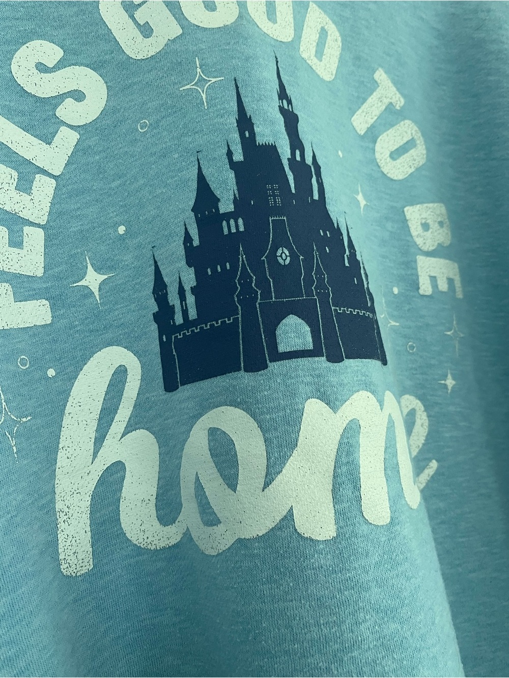 Disney Feels Good To Be Home Cinderella Castle Crewneck Sweatshirt Size 3X - Picture 9 of 13
